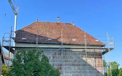 Chantier de rénovation à Plenise